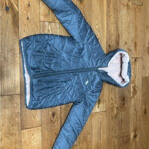 ABERCROMBIE & FITCH Girl's puffer jacket double sided